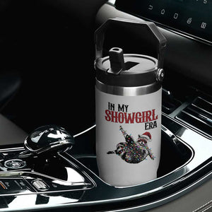 Funny Raccoon Christmas Flip Straw Tumbler In My Costume Era TS14 Print Your Wear