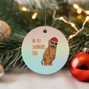 Marcus The Worm Christmas Meme Ceramic Ornament In My Costume Era TS14 1pc Pastel Print Your Wear