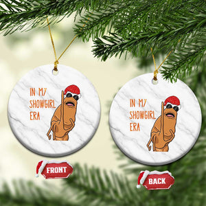 Marcus The Worm Christmas Meme Ceramic Ornament In My Costume Era TS14 1pc White Marble Print Your Wear