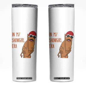Marcus The Worm Christmas Meme Skinny Tumbler In My Costume Era TS14 White Print Your Wear