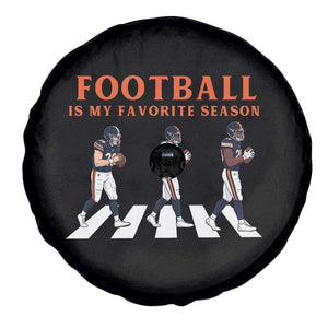 Football Is My Favorite Season Spare Tire Cover Funny Football Lover TS14 Print Your Wear