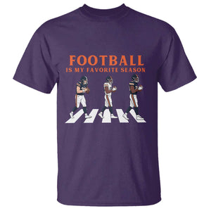 Football Is My Favorite Season T Shirt Funny Football Lover TS14 Purple Print Your Wear