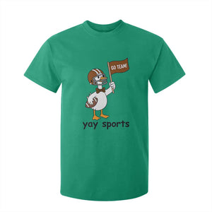 Silly Goose Football T Shirt For Kid Yays Sport TS14 Irish Green Print Your Wear