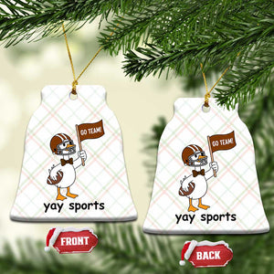 Silly Goose Football Ceramic Ornament Yays Sport TS14 Print Your Wear