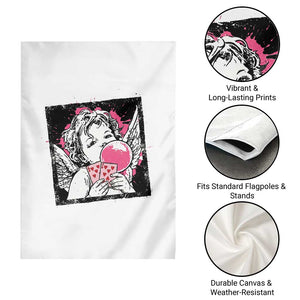 Funny 67 Valentines Garden Flag Cupid Playing Cards Six Seven TS14 Print Your Wear