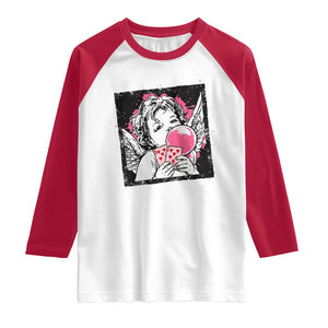 Funny 67 Valentines Raglan Shirt Cupid Playing Cards Six Seven TS14 White Red Print Your Wear