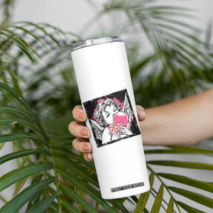 Funny 67 Valentines Skinny Tumbler Cupid Playing Cards Six Seven TS14 Print Your Wear