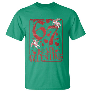 67 Valentines Playing Card T Shirt Funny Six Seven Relationship Meme TS14 Irish Green Print Your Wear