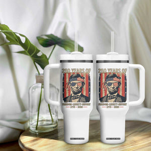 Abraham Lincoln Freedom Retro Tumbler With Handle 250 Years of Freedom Liberty History TS14 Print Your Wear