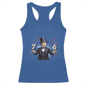 Abraham Lincoln Quote Racerback Tank Top American History Presidents Day TS14 Royal Blue Print Your Wear