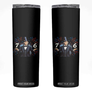 Abraham Lincoln Quote Skinny Tumbler American History Presidents Day TS14 Black Print Your Wear