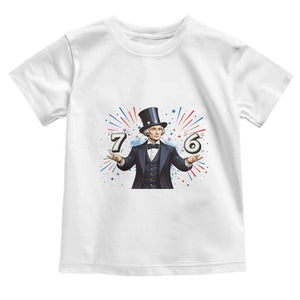 Abraham Lincoln Quote Toddler T Shirt American History Presidents Day TS14 White Print Your Wear