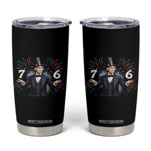 Abraham Lincoln Quote Tumbler Cup American History Presidents Day TS14 Black Print Your Wear