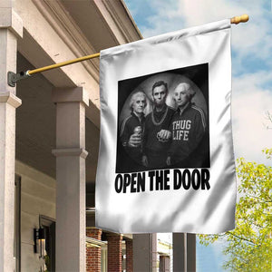 Funny Political American History Garden Flag Abraham Lincoln George Washington and Thomas Jefferson Meme TS14 Print Your Wear