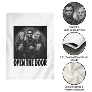Funny Political American History Garden Flag Abraham Lincoln George Washington and Thomas Jefferson Meme TS14 Print Your Wear