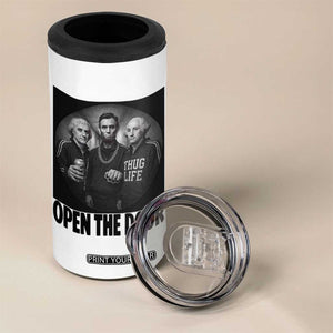 Funny Political American History 4 in 1 Can Cooler Tumbler Abraham Lincoln George Washington and Thomas Jefferson Meme TS14 Print Your Wear