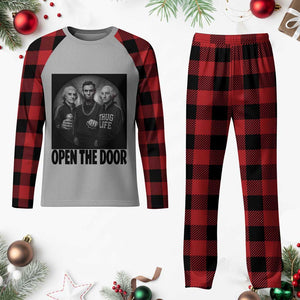 Funny Political American History Plaid Pajama Set Abraham Lincoln George Washington and Thomas Jefferson Meme TS14 Buffalo Plaid Print Your Wear