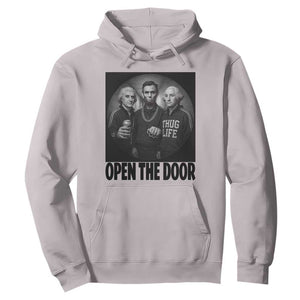 Funny Political American History Hoodie Abraham Lincoln George Washington and Thomas Jefferson Meme TS14 Ice Gray Print Your Wear