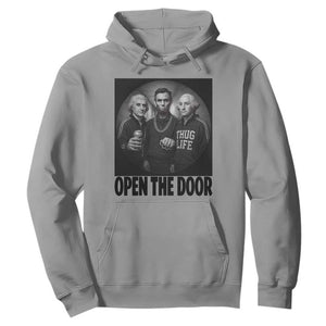 Funny Political American History Hoodie Abraham Lincoln George Washington and Thomas Jefferson Meme TS14 Sport Gray Print Your Wear