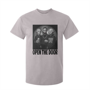 Funny Political American History T Shirt For Kid Abraham Lincoln George Washington and Thomas Jefferson Meme TS14 Ice Gray Print Your Wear