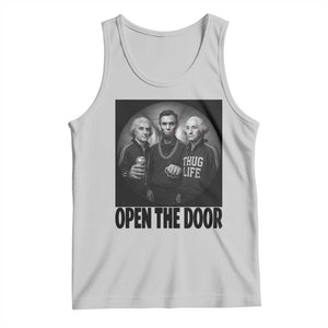 Funny Political American History Tank Top Abraham Lincoln George Washington and Thomas Jefferson Meme TS14 Ash Print Your Wear