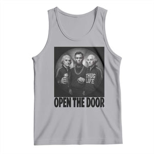 Funny Political American History Tank Top Abraham Lincoln George Washington and Thomas Jefferson Meme TS14 Athletic Heather Print Your Wear