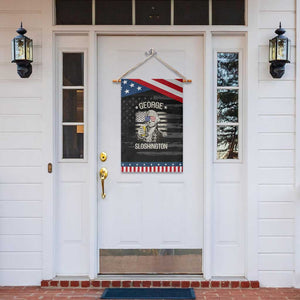 George Sloshington Washington Garden Flag 4th of July America Flag Beer TS14 Print Your Wear