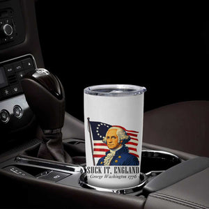 Funny George Washington 1776 Tumbler Cup 4th July Suck-It England TS14 Print Your Wear