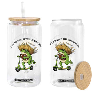 Seattle Championship 2026 Glass Can Funny Frog Football TS14 Print Your Wear