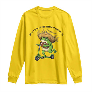 Seattle Championship 2026 Long Sleeve Shirt Funny Frog Football TS14 Daisy Print Your Wear