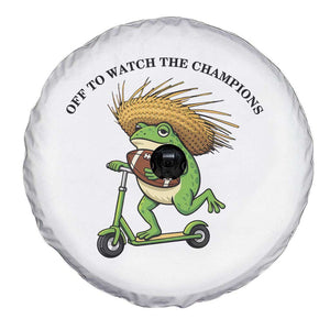 Seattle Championship 2026 Spare Tire Cover Funny Frog Football TS14 Print Your Wear