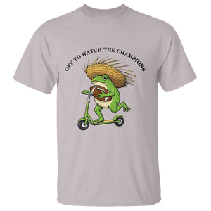 Seattle Championship 2026 T Shirt Funny Frog Football TS14 Ice Gray Print Your Wear