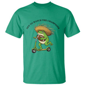 Seattle Championship 2026 T Shirt Funny Frog Football TS14 Irish Green Print Your Wear
