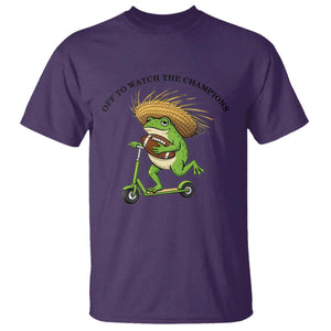 Seattle Championship 2026 T Shirt Funny Frog Football TS14 Purple Print Your Wear