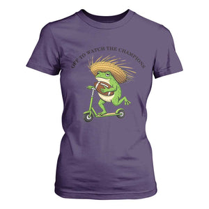 Seattle Championship 2026 T Shirt For Women Funny Frog Football TS14 Purple Print Your Wear