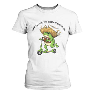 Seattle Championship 2026 T Shirt For Women Funny Frog Football TS14 White Print Your Wear