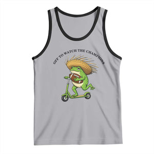 Seattle Championship 2026 Tank Top Funny Frog Football TS14 Athletic Heather Black Print Your Wear