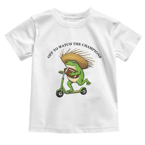 Seattle Championship 2026 Toddler T Shirt Funny Frog Football TS14 White Print Your Wear