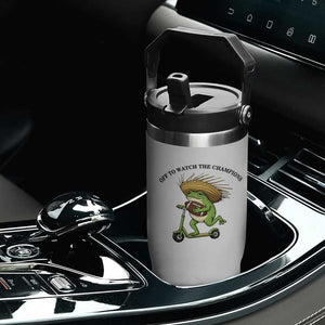 Seattle Championship 2026 Flip Straw Tumbler Funny Frog Football TS14 Print Your Wear