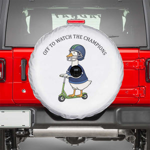 Funny Seattle Goose 2026 Spare Tire Cover Off To Watch The Champions TS14 White Print Your Wear