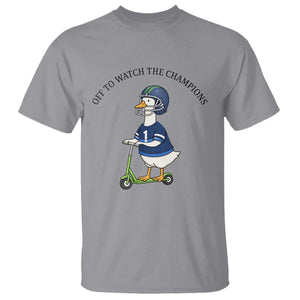 Funny Seattle Goose 2026 T Shirt Off To Watch The Champions TS14 Sport Gray Print Your Wear
