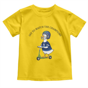 Funny Seattle Goose 2026 Toddler T Shirt Off To Watch The Champions TS14 Daisy Print Your Wear
