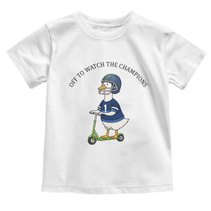 Funny Seattle Goose 2026 Toddler T Shirt Off To Watch The Champions TS14 White Print Your Wear