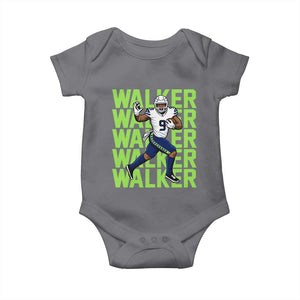Seattle Championship 2026 Baby Onesie TS14 Charcoal Print Your Wear