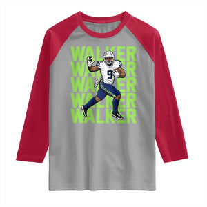 Seattle Championship 2026 Raglan Shirt TS14 Sport Gray Red Print Your Wear