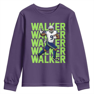 Seattle Championship 2026 Youth Sweatshirt TS14 Purple Print Your Wear