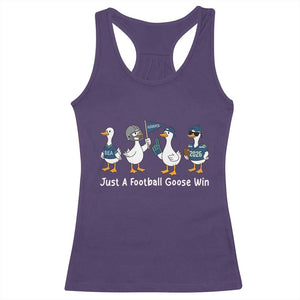 Seattle 2026 Racerback Tank Top Just A Football Goose Win TS14 Purple Print Your Wear