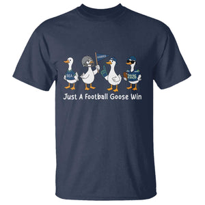 Seattle 2026 T Shirt Just A Football Goose Win TS14 Navy Print Your Wear