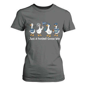 Seattle 2026 T Shirt For Women Just A Football Goose Win TS14 Dark Heather Print Your Wear
