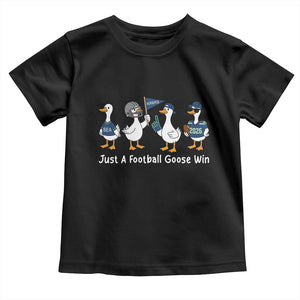 Seattle 2026 Toddler T Shirt Just A Football Goose Win TS14 Black Print Your Wear